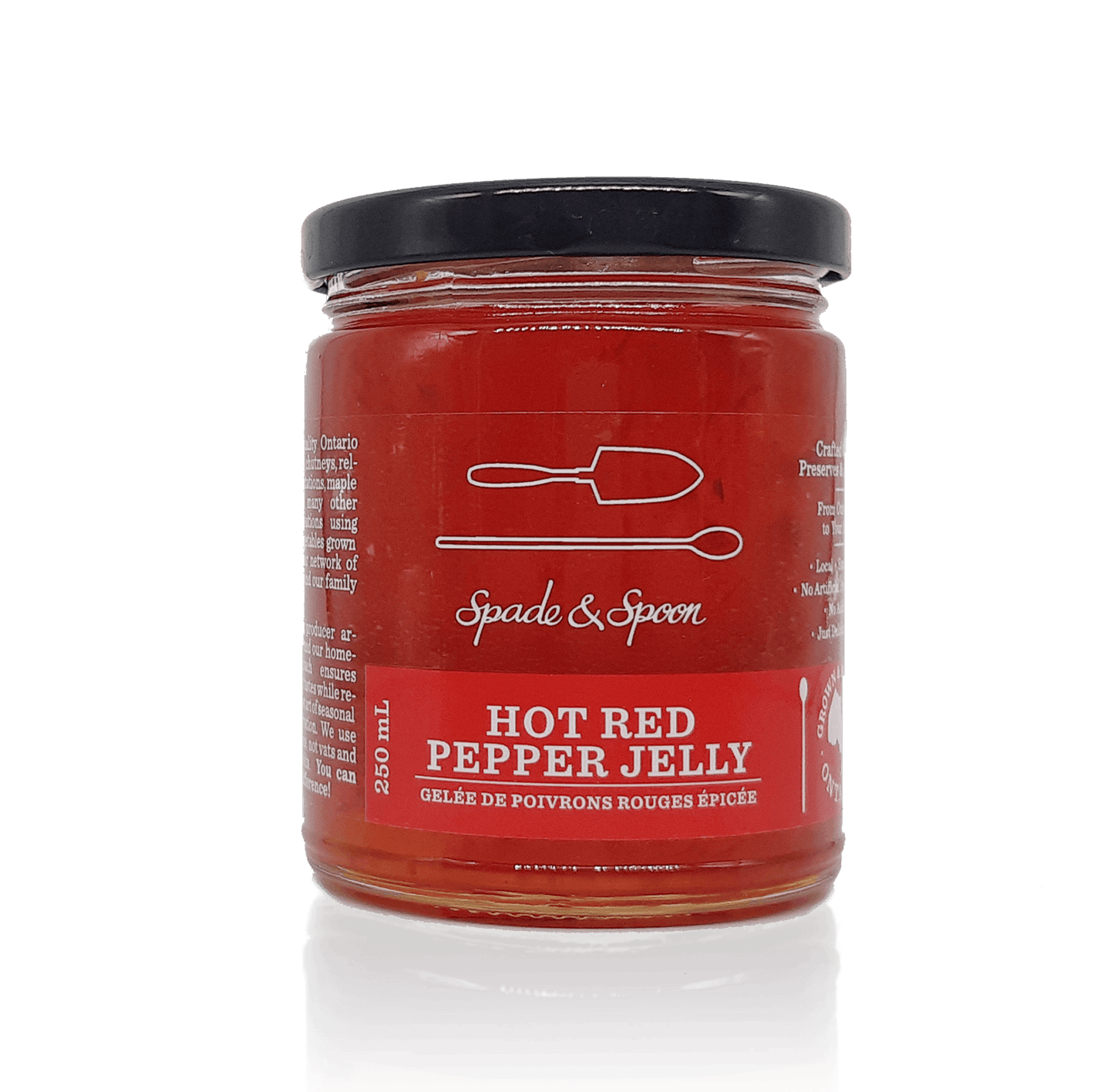 Hot Red Pepper Jelly - Spade & Spoon - Ontario Farm Goods