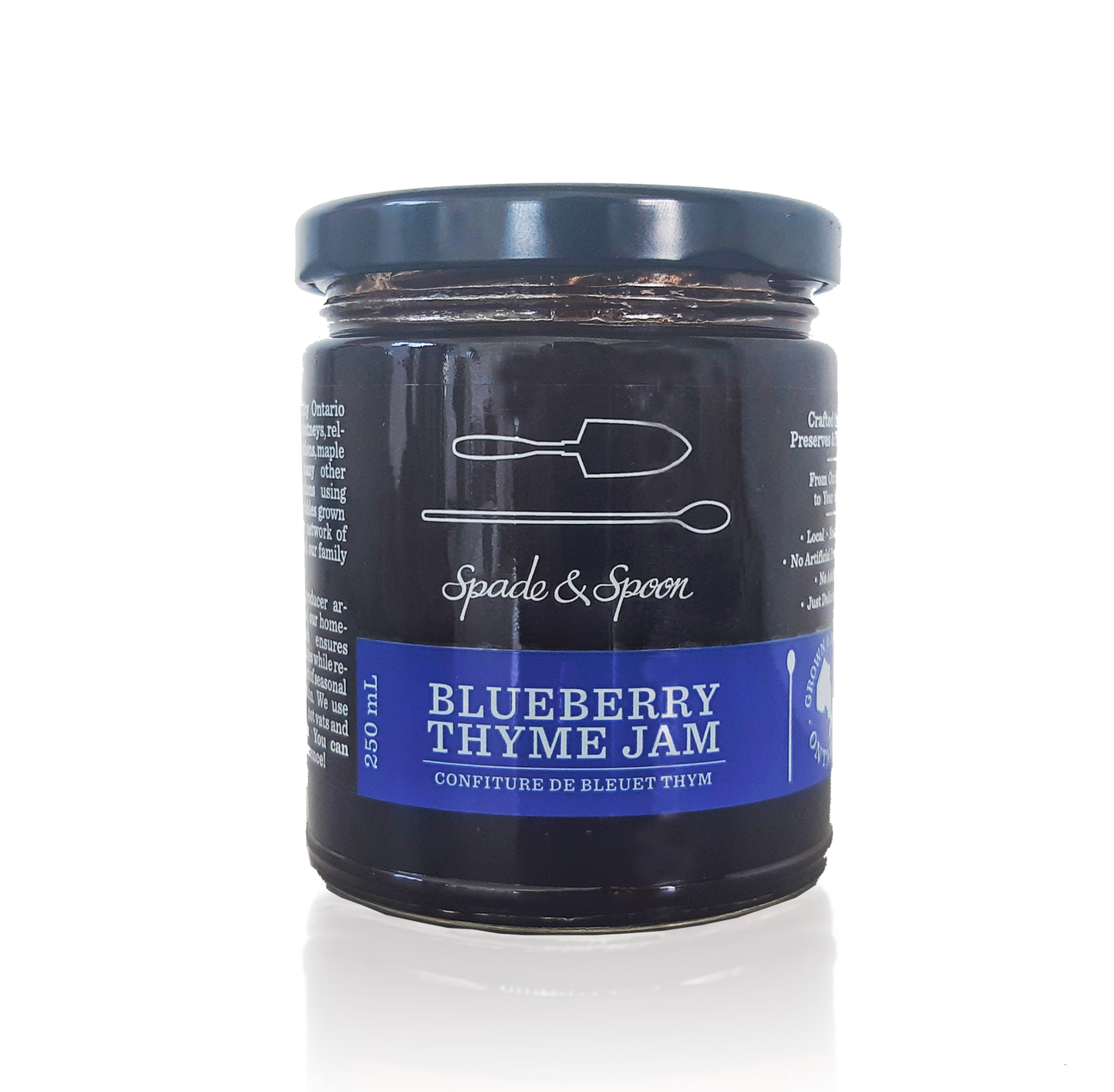Blueberry Thyme Jam - Spade & Spoon - Ontario Farm Goods