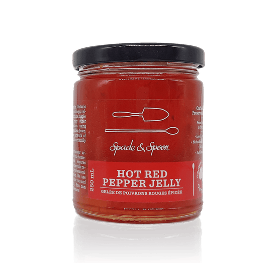 Hot Red Pepper Jelly - Spade & Spoon - Ontario Farm Goods