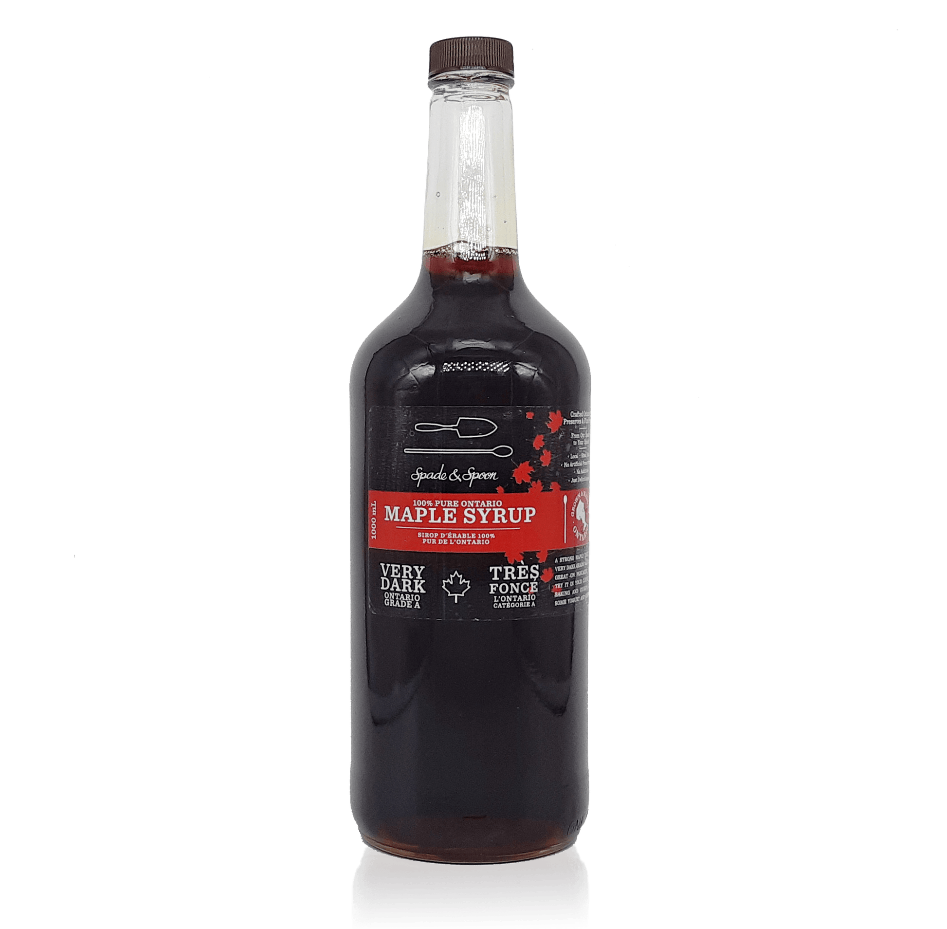 Maple Syrup - 1L Very Dark - Spade & Spoon - Ontario Farm Goods