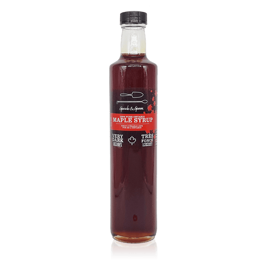 Maple Syrup - 500ml Very Dark - Spade & Spoon - Ontario Farm Goods