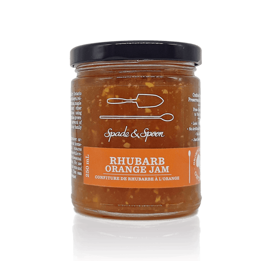Rhubarb Orange Jam - Spade & Spoon - Ontario Farm Goods